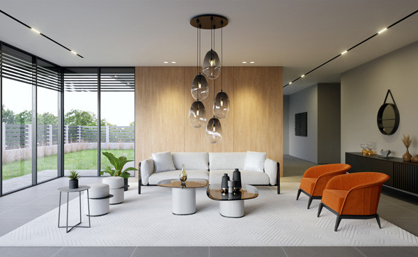 Contemporary House 2 - Living Room by Fabio Ciliberti