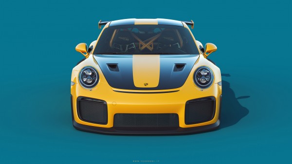 Porsche GT2RS Poster