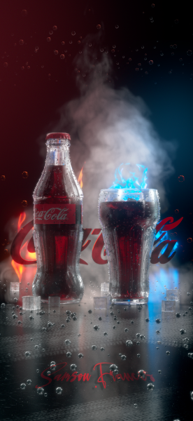 Coca Cola product shot... 