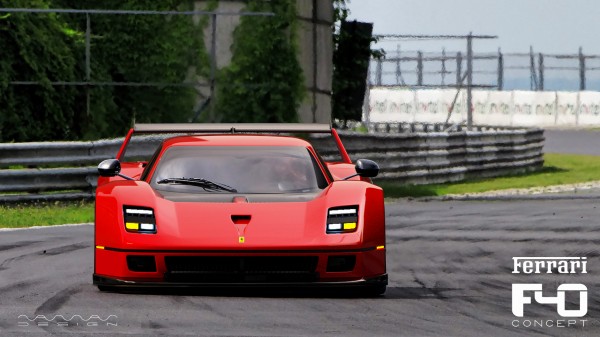 Ferrari F40 LM Concept WIP