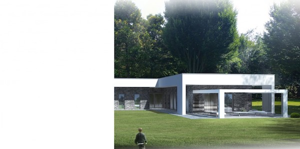 Render villa bianca (3