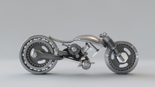 Motorcycle Sculpture1