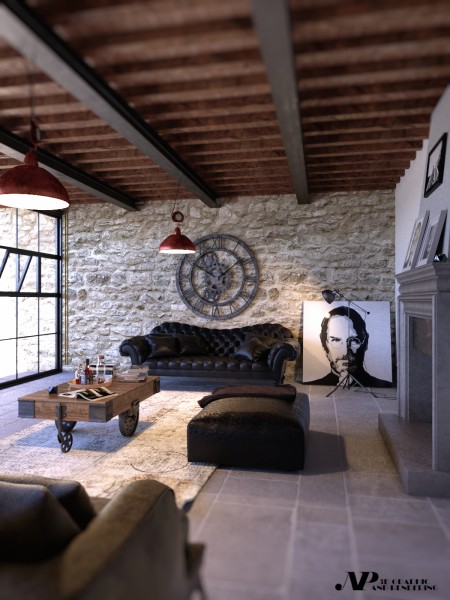 industrial style living