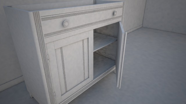 Credenza, WIP