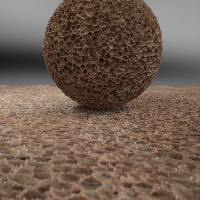 Brown Purnice Stone 4k. Tileable.