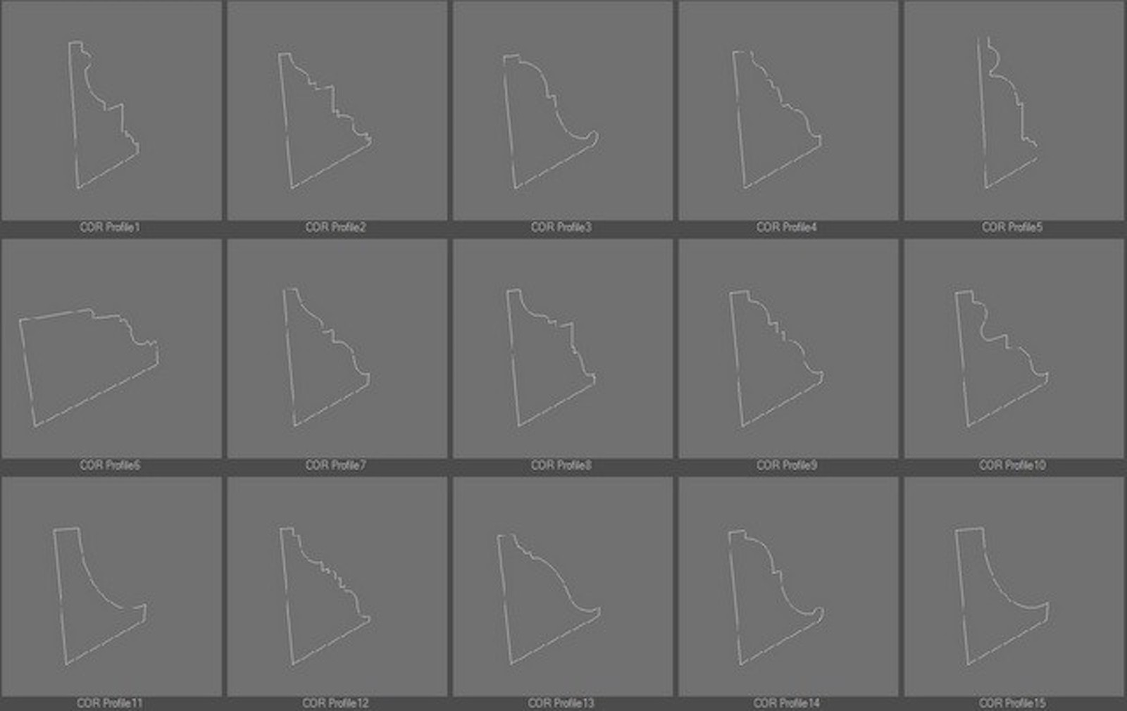 Spline profile free pack