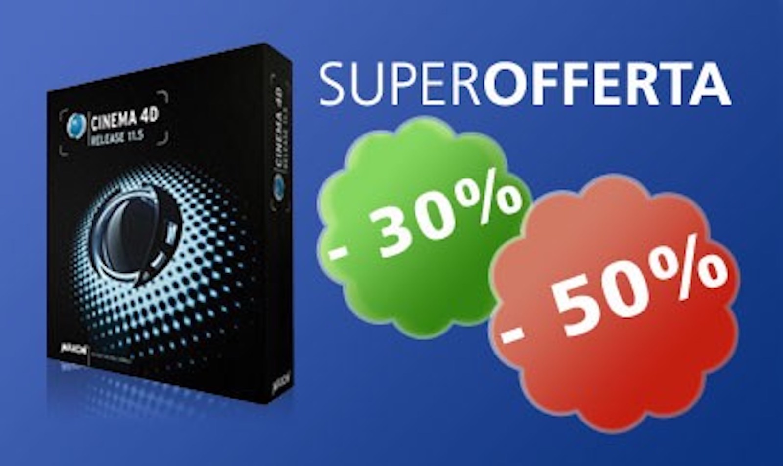 Super Offerta Cinema4D