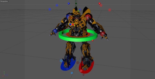 Robot Character Rigging