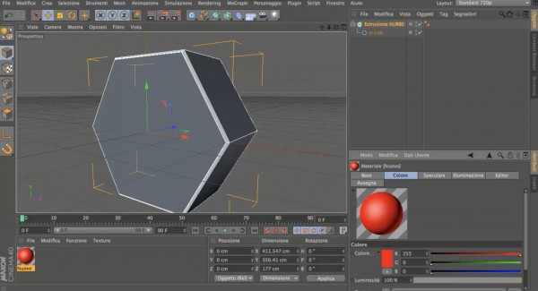 Tutorial: Estrusione 