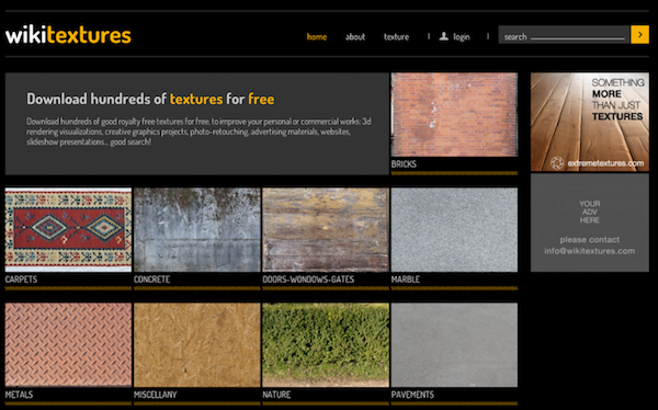 Nasce Wiki Textures 