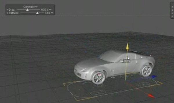 Car Rigging from C4Dzone user
