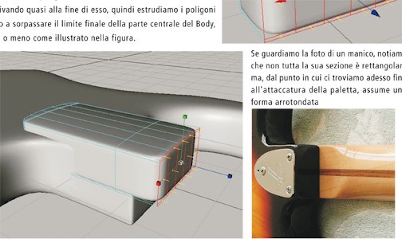 Modellare una Chitarra 2