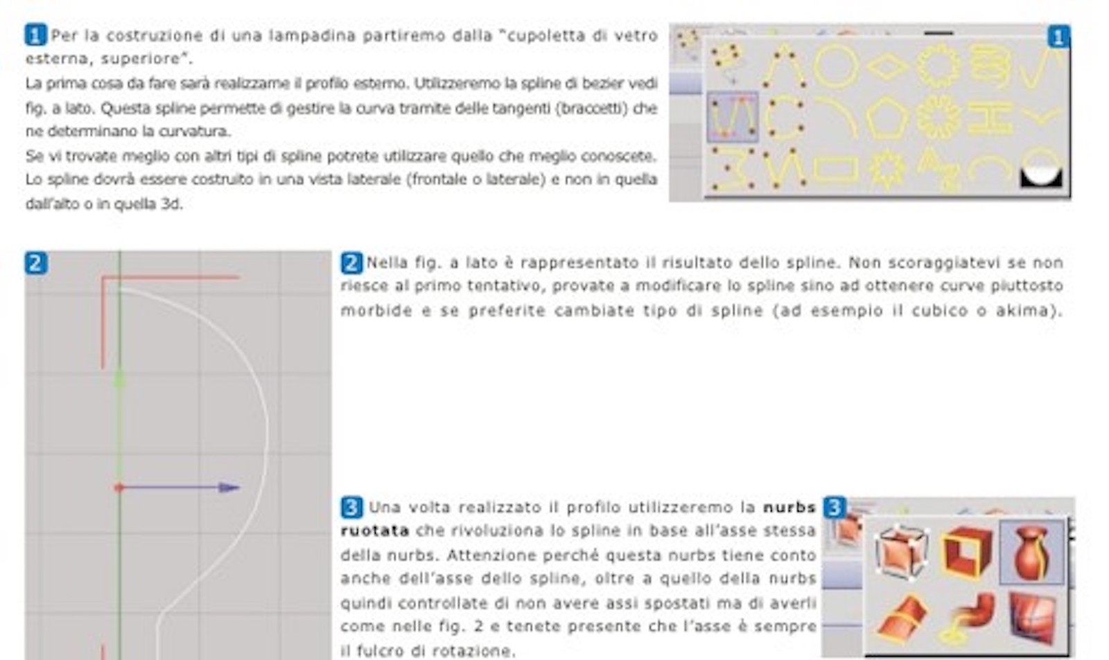 Modellare una lampadina