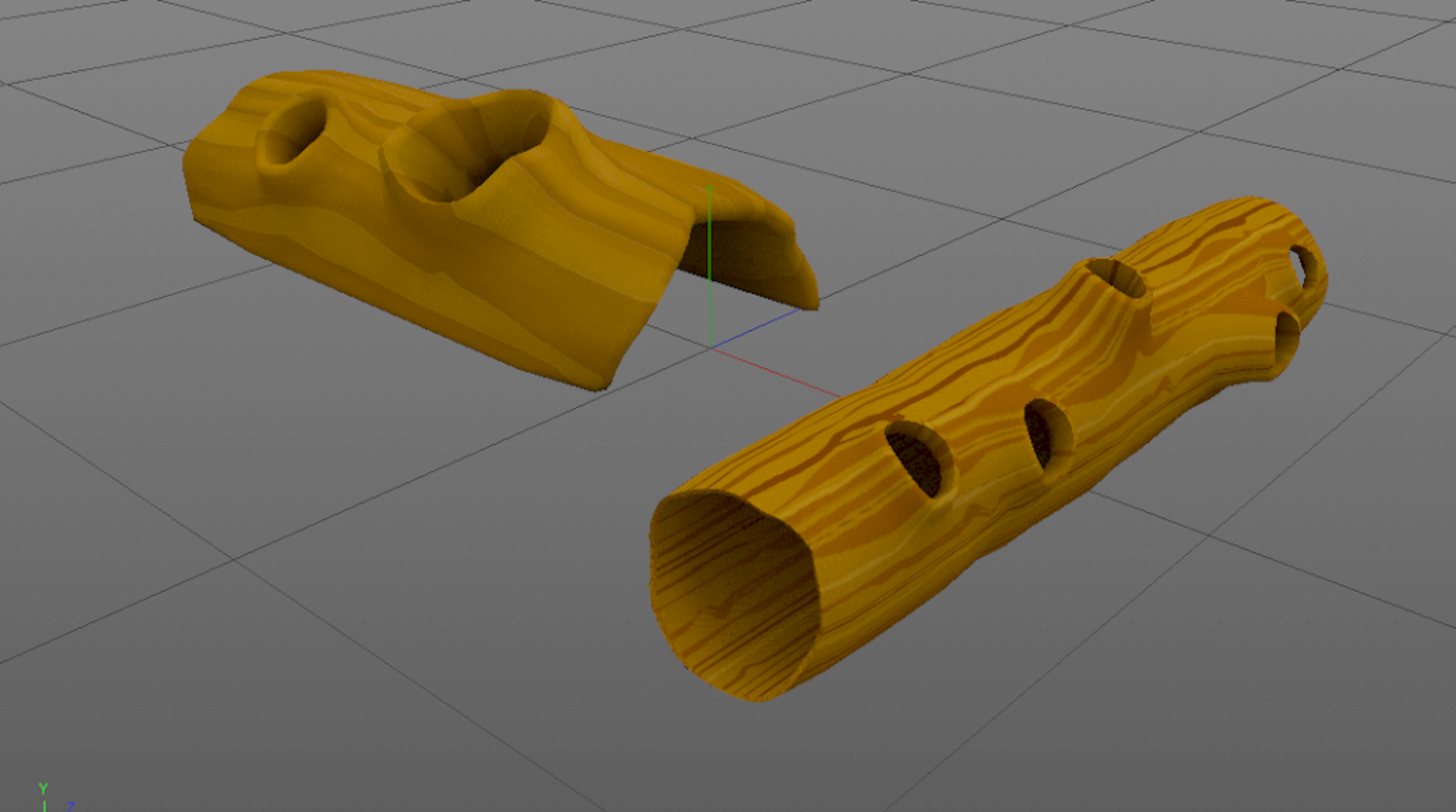Wood game asset