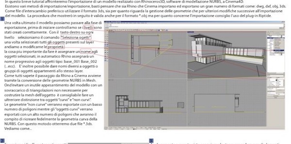 Rhinoceros e C4D