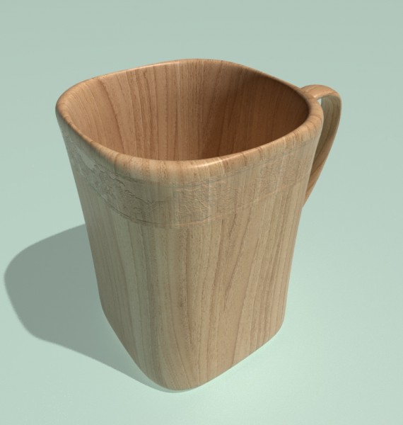 Square mug