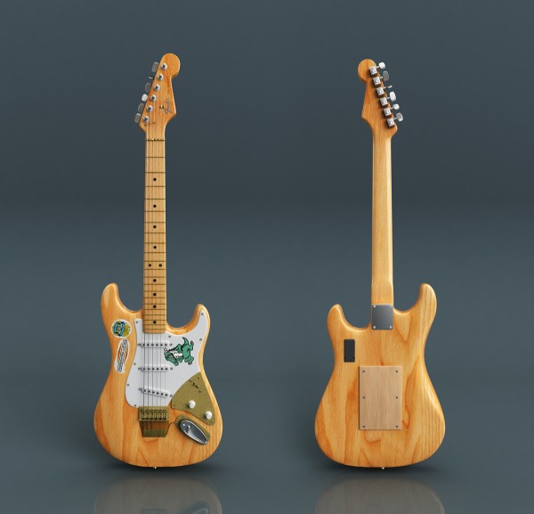 Fender Stratocaster Alligator