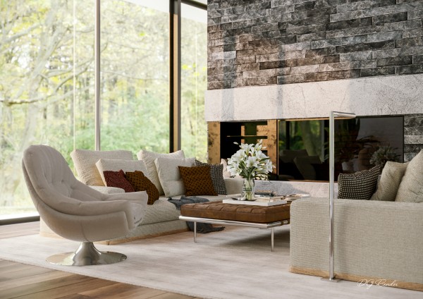 Contemporary Living Room