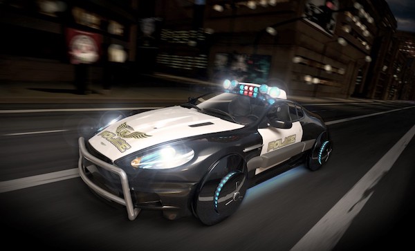 police in action