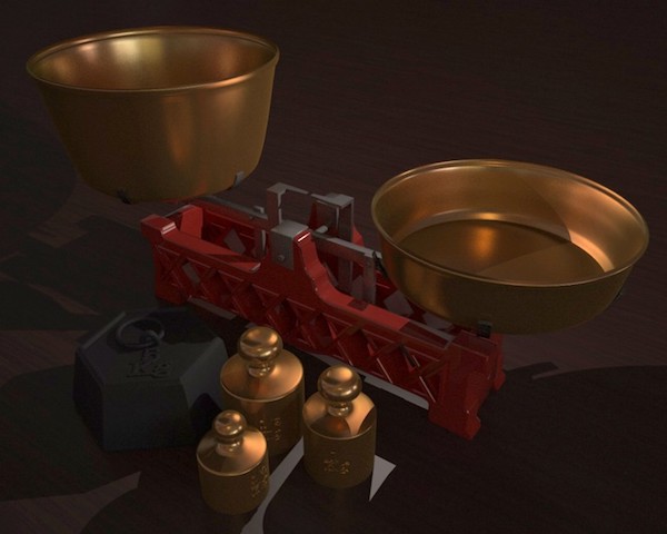 vintage scale