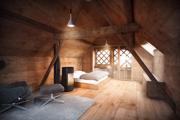 Alcove in the forest