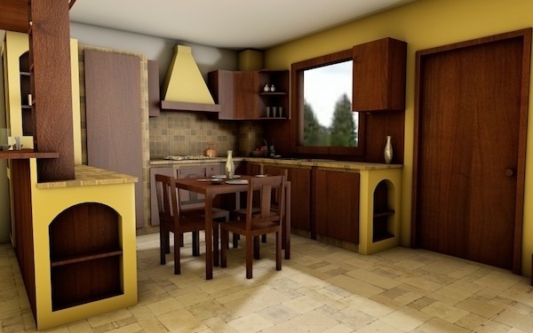 CUCINA IN MURATURA 1