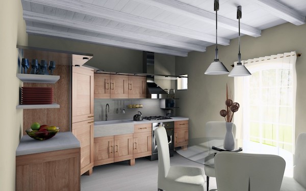 Cottage - Kitchen