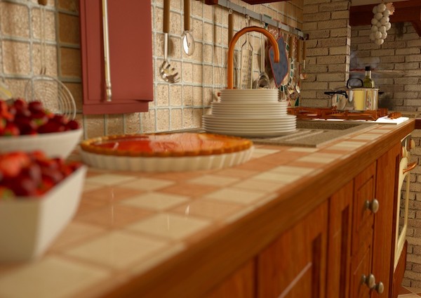 Classic kitchen zoom