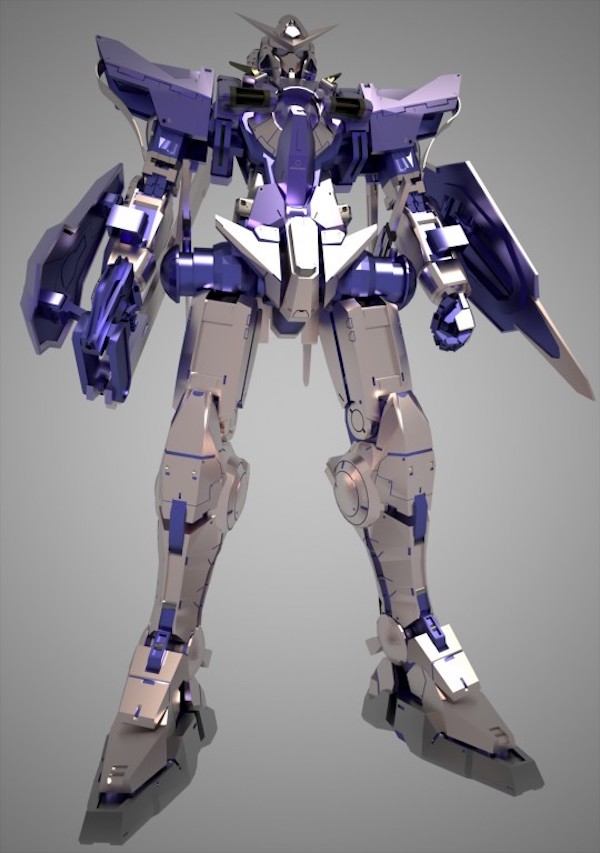 Gundam Exia distruction