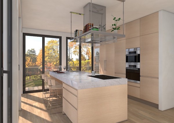 Cucina in rovere 
