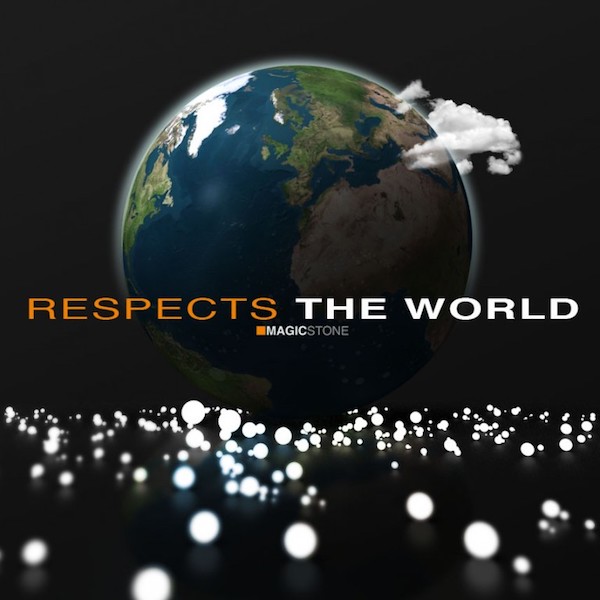 Respects the world