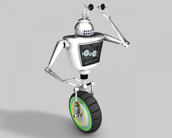 Robot monociclo