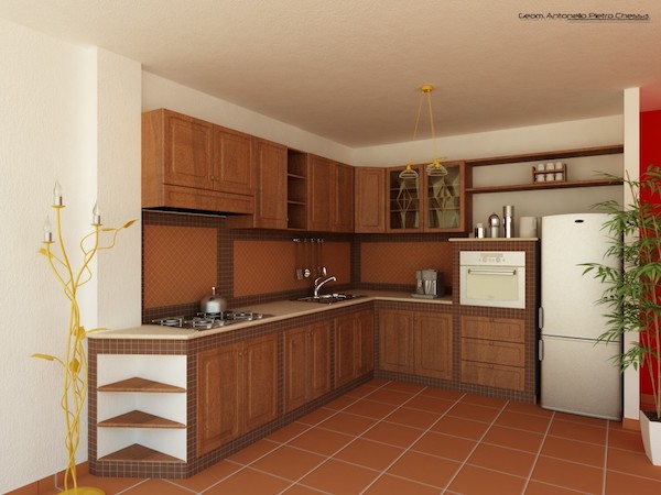 Cucina in muratura