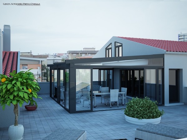 Progetto terrazza