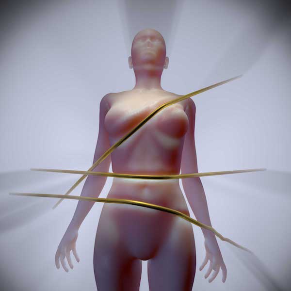 Wax Woman with Ropes L