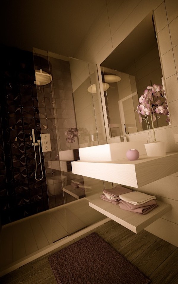 bagno in Vray