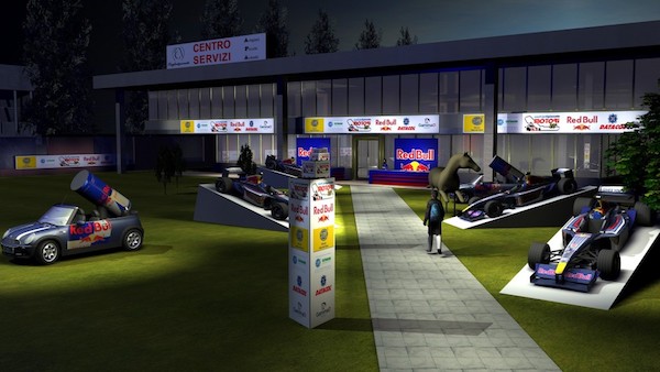 allestimento redbull