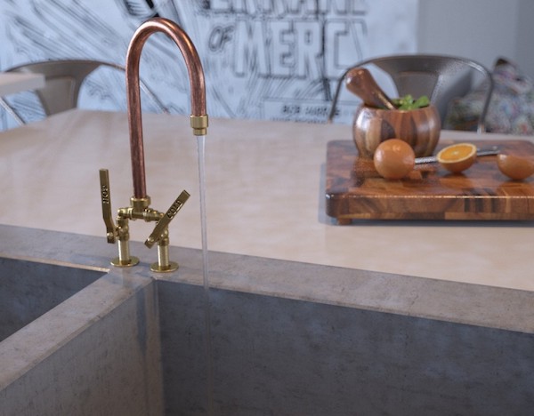 Copper tap