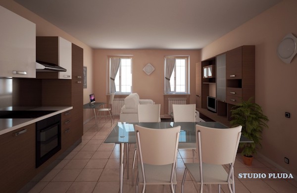 cucina sala