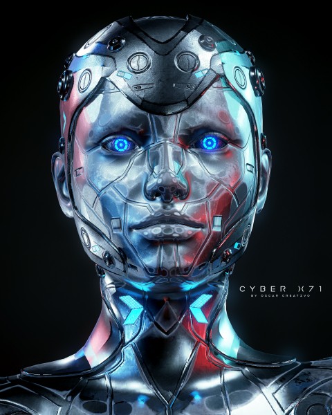 Cyber Woman x71 By Oscar creativo
