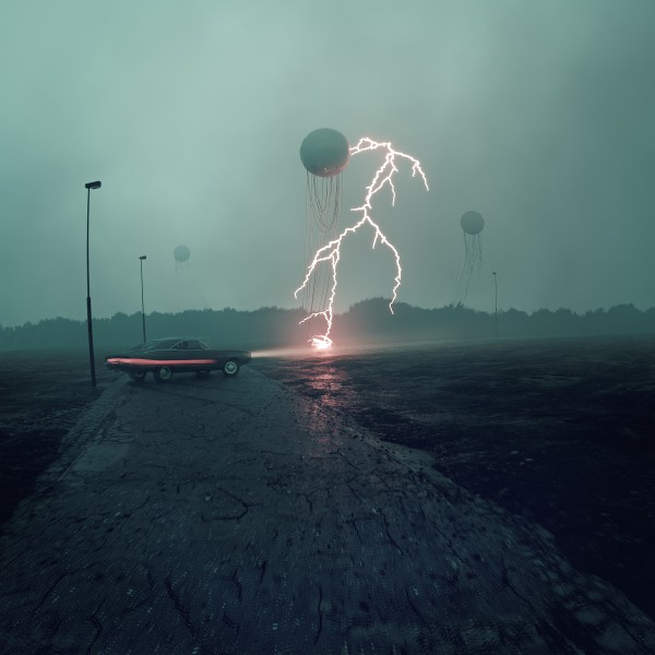 simon stålenhag's artwork inspired scene