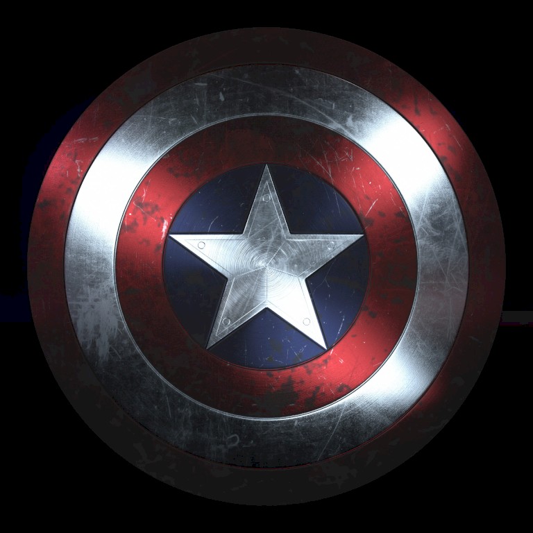 Captain America shield