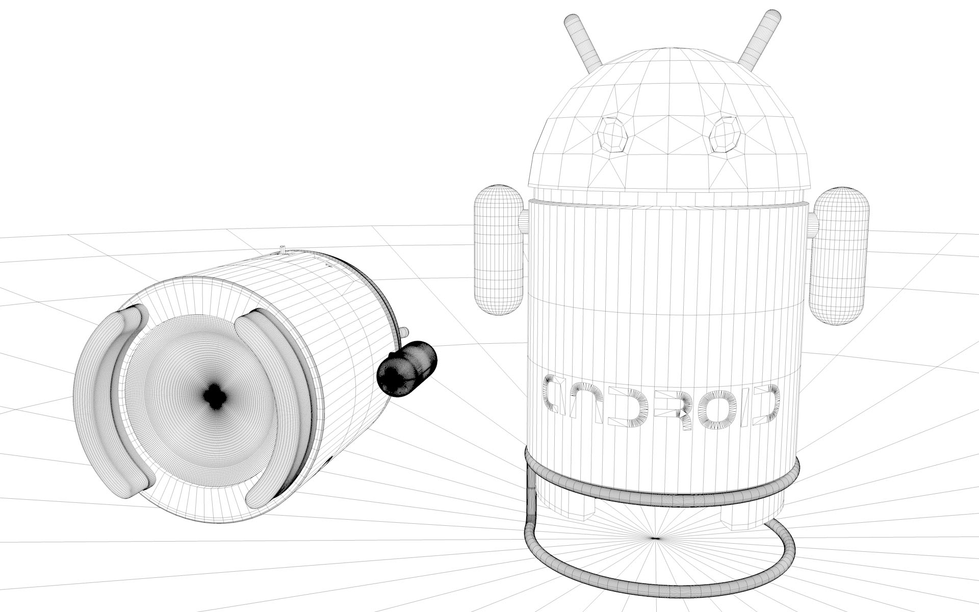Android dual hdWirefra
