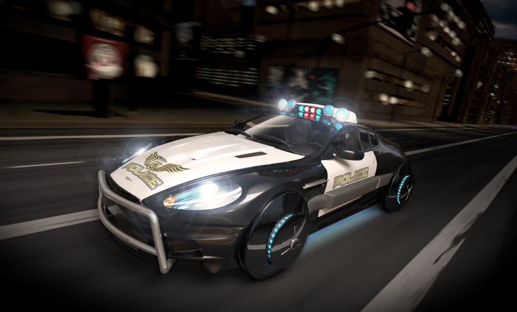 police in action