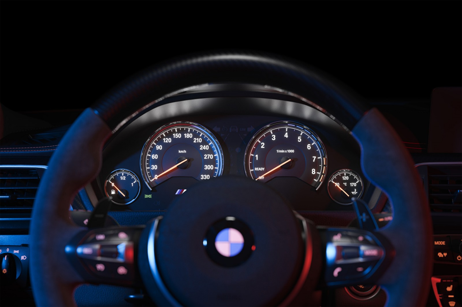 Bmw M4 Gauges CC