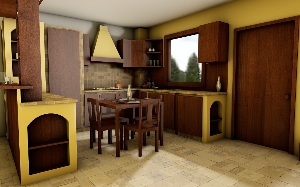 CUCINA IN MURATURA 1