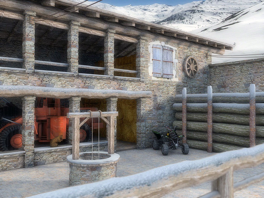 Cascina innevata