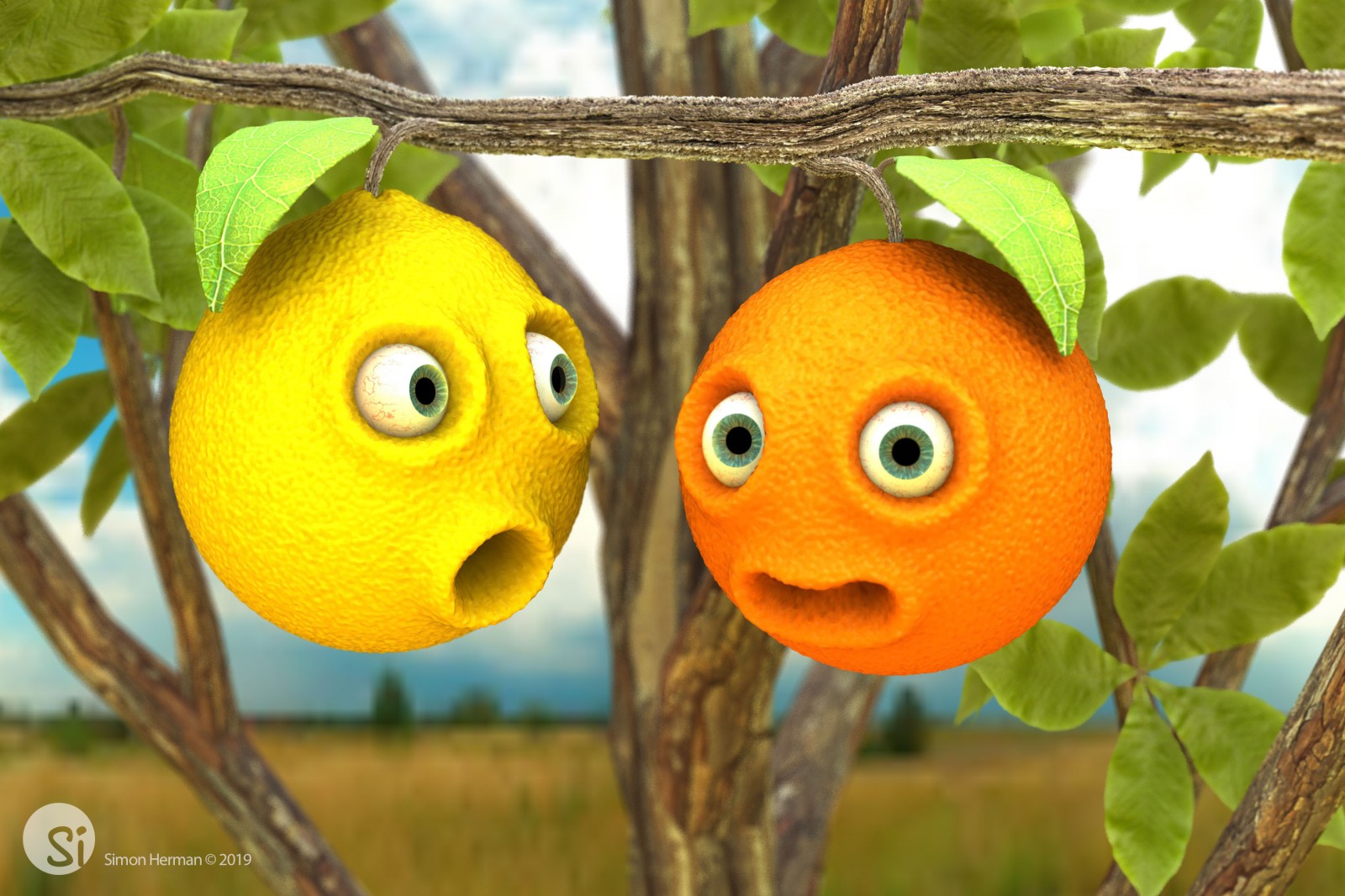 Orange And Lemon In Tree Combined v1