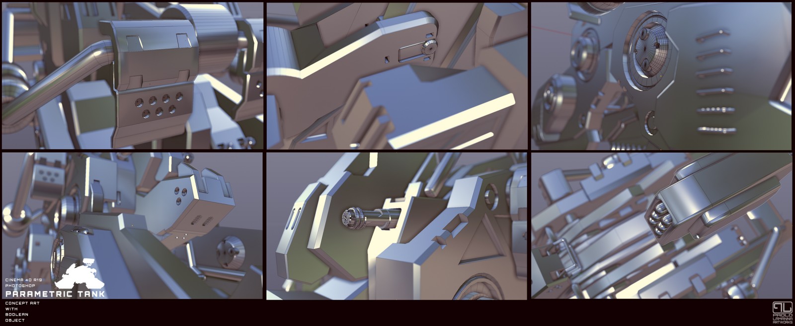 Parametric TANK parts