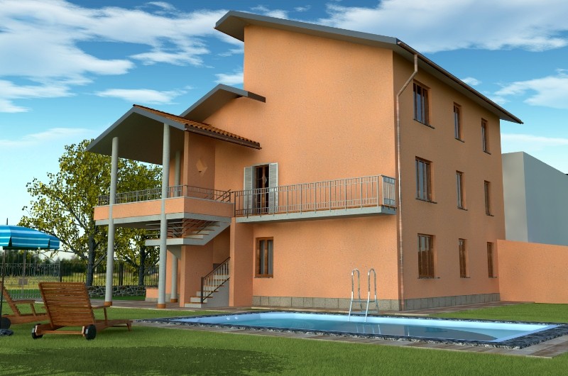 exterior render